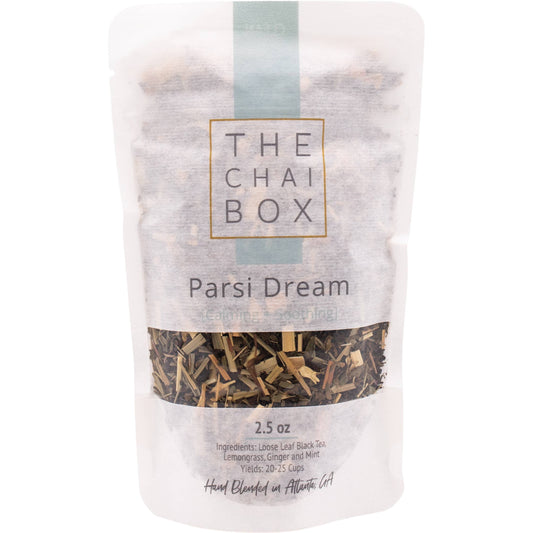 The Chai Box - Parsi Dream - Lemongrass and Mint Black Tea: 2.5oz